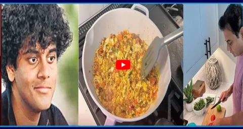 KTR Cooks Special Meal for Son Himanshu 1