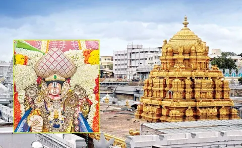 Tirumala Ananda Nilayam Golden Vimana History