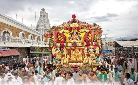 Funday And Devotional Story On Tirumala Brahmotsavam History Vahana Seva7