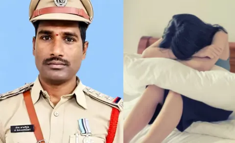 Khairatabad Detective Inspector Balaswamy Arrested