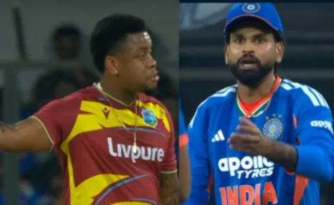 Shreyas-Hetmyer-Heat Argument-Naman-Dhir Takes-Revenge-3rd T20I