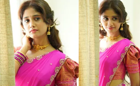 Irumudi Actress Sam Shares Photos In Traditional Looks