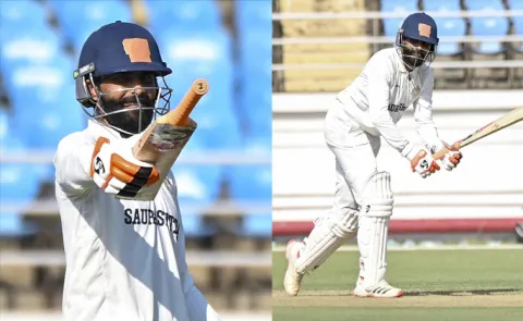 Jadeja-Scores-1st-Class Century-Saurashtra-Vs Chhattisgarh-Ranji Trophy