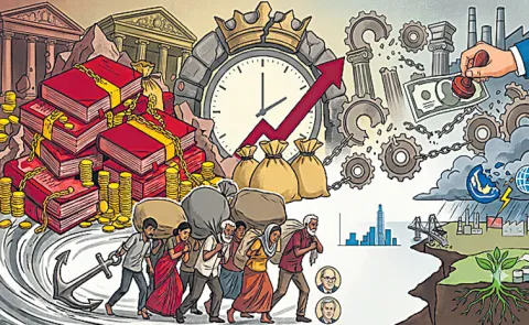Sangireddy Hanumantha Reddy Writes on World GDP and Loans