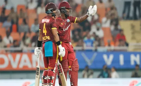 IND VS WI 3rd T20I: Powell, Rutherford reprimanded for breaching ICC Code of conduct5