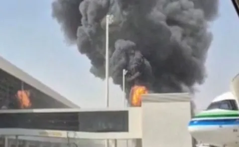 Saudi Arabia Riyadh airport hit by second Houthi strike in two days
