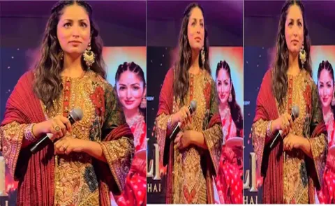 Yami Gautam wore More Than Rs 1 Lakh Embroidered Kurta Set