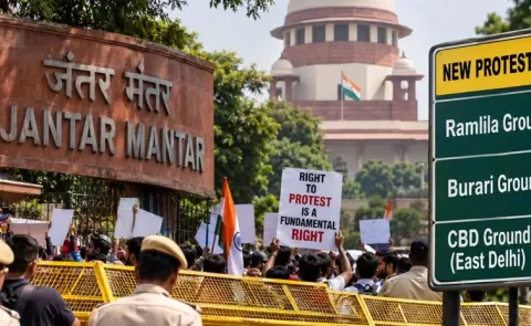 Delhi Protests Election Commission Gyanesh Kumar