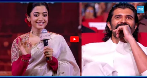 Vijay Devarakonda, Rashmika Mandanna Speech At Ranabaali Pre Release Event  1