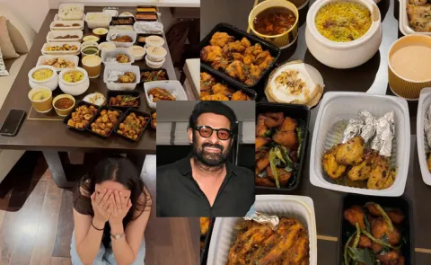 Fauzi Movie Actress Imanvi Birthday And Prabhas Food Treat
