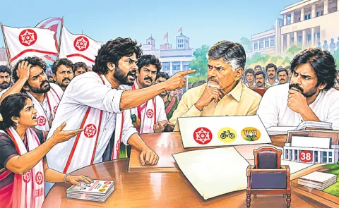 Janasena leaders dissatisfied with seat sharing