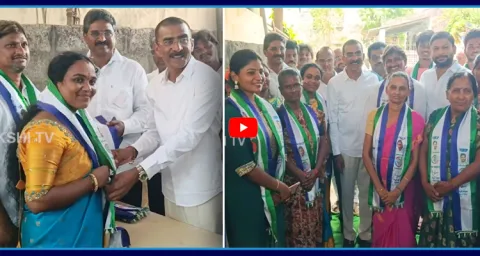 Kavali Janasena Leaders Joins YSRCP 1