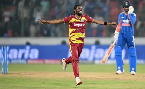 Keemo Paul Became-1st-West Indies Bowler Take Two 5-Wkt-Hauls Mens T20Is