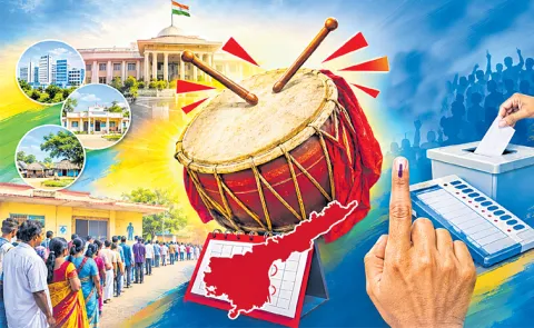 Schedule released for municipal  mandal zilla parishad and gram panchayat elections