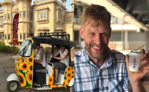 Norway town mayor, his marine engineer nephew explore India in auto