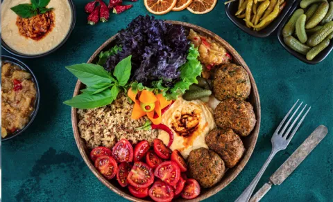 Vegan food is better for the environment
