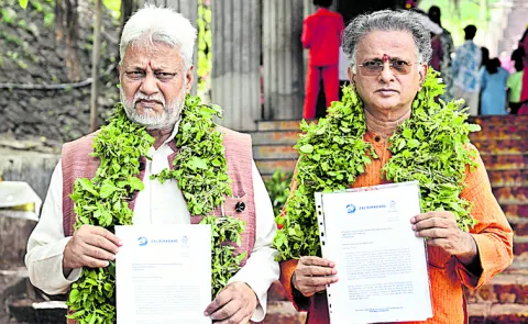 Construction of data centers on Simhachalam lands poses a major threat to the environment