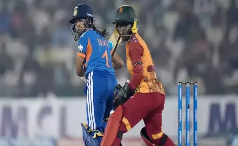  Debutant Niki Prasad, Deepti Sharma Shine As India Beat Zimbabwe By 4 Wickets