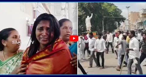 TDP Leaders Attack On Women In Tirupati 1