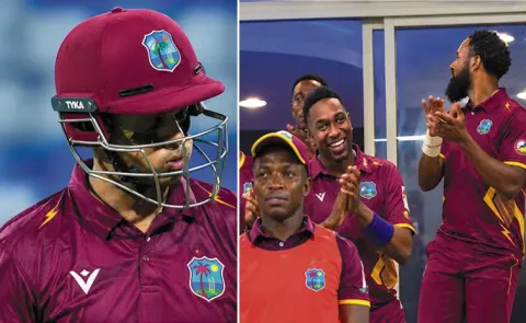 West Indies Champions seal a memorable 5-wicket victory over Australia Champions in Sharjah