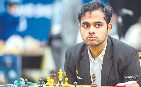 Chess Grandmaster Arjun Erigaisi in a Sakshi interview5