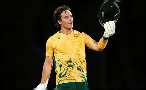 Dewald Brevis becomes the second fastest player in T20 history to reach 300 sixes