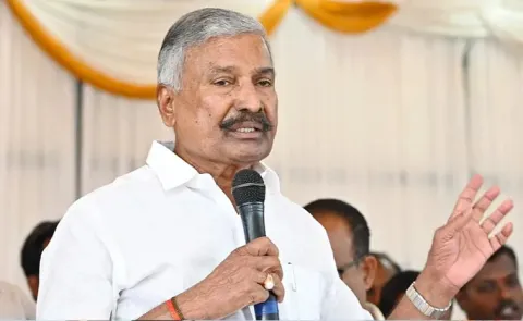 Former Minister Peddireddy expresses anger over attacks on ysrcp 