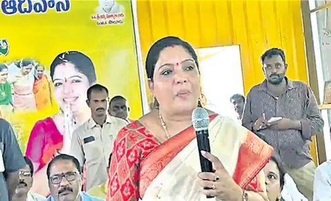 Minister Sandhya Rani Emotional