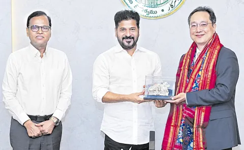 Telangana CM Revanth Reddy invites Hyundai to set up car plant
