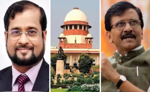 Supreme Court issues notices to MP Sanjay Raut, journalist Nikhil Wagle