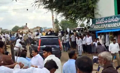 Tdp gangs violated election rules in many places