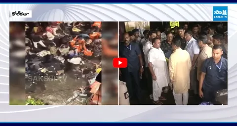  Stampede Incident At Kolkata Durga Puja Pandal  1