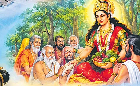 Funday Devotional Story On Shakambhari Devi Durgamasura Story