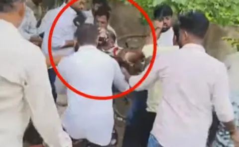 CI In Rajampet YSR District Cries After TDP Leaders Pushed Him