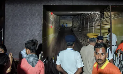 Kolkata durga puja girish park stampede case 7 including organisers arrested9