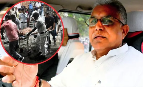 Durga Puja Stampede BJP Dilip Ghosh Reaction10