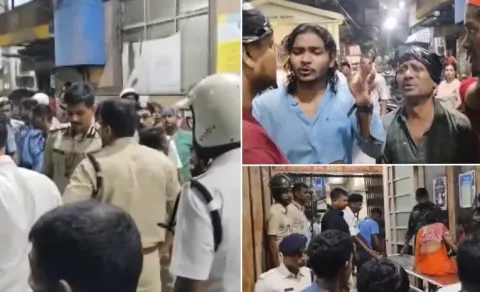 Kolkata Bengal pandal collapse stampede injured death updates