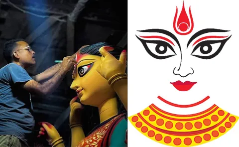 Chokshudan, a powerful and emotional moment in Bengal Durga Puja tradition