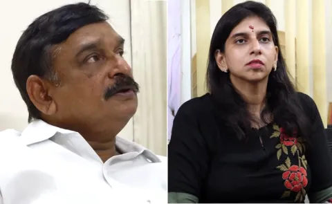 BJP MLA Vishnu Kumar Raju Daughter Deepika Fire On Kutami Govt