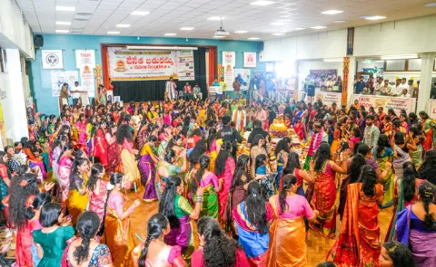 Bathukamma Dasara Celebrations Held Grandly In London8