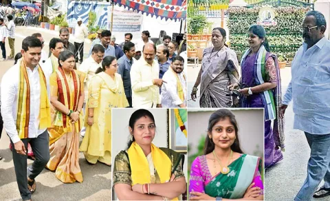 Kolagatla Sravani Files Nomination for Vizianagaram