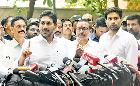 YS Jagan Seeks SEC Intervention Over Denial of Nominations to YSRCP Candidates