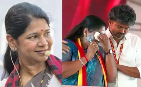 Kanimozhi Calls Vijay's Sweet Bro Moment a Sympathy Drama