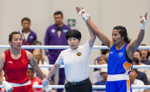 Lovlina Borgohain wins maiden Asian Games Gold