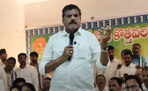 Vizianagaram district Kothavalasa mandal YSRCP broad level meeting