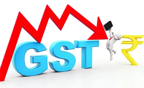 GST collections declined in the first six months