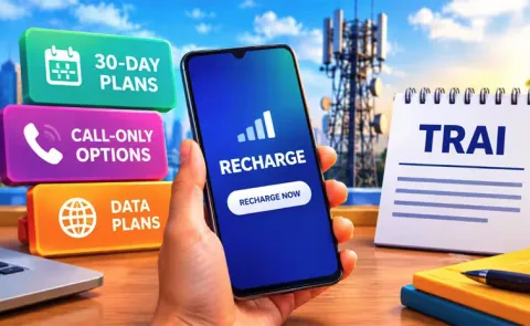 TRAI Mandatory recharge plans voice sms special tariff vouchers