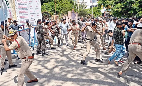TDP Of Using Violence Against Opposition Ahead Of Polls