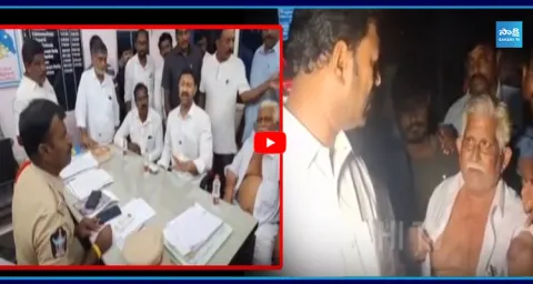 TDP Goons Attack On YSRCP MPTC Candidate  3
