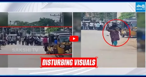 TDP Goons Attack On YSRCP Leader 1
